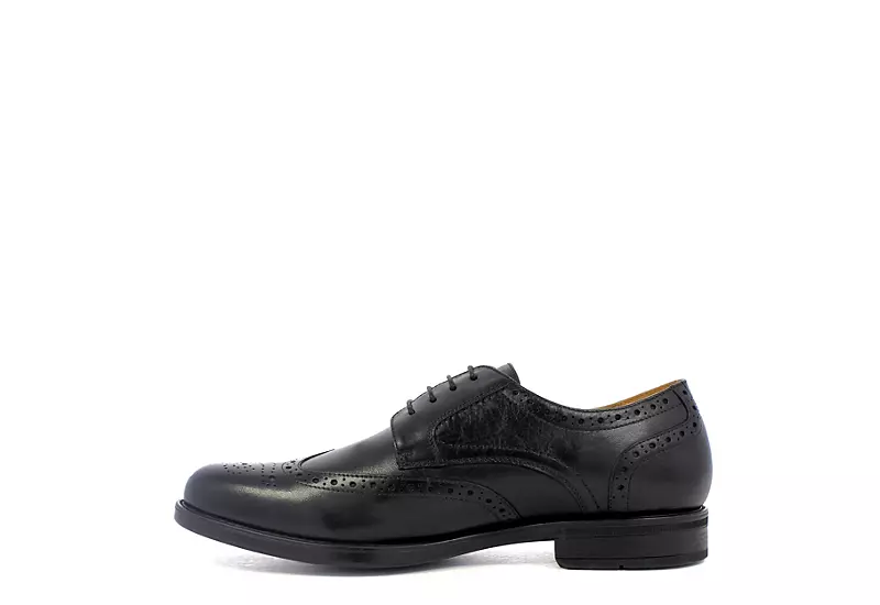 Florsheim Mens Midtown Wingtip Oxford - Black 4 Florsheim Mens Midtown Wingtip Oxford - Black - Image 4