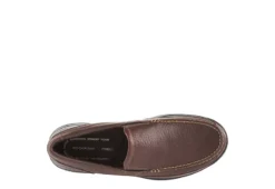 Rockport Mens Junction Point Slip On Oxford - Brown -ADAS Shoes Shop US 01 311280 05