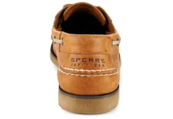 Sperry Mens Leeward Boat Shoe - Tan -ADAS Shoes Shop US 01 315123 02