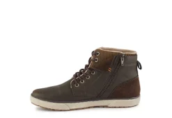 Day Five Mens Viper Mid Sneaker - Dark Brown -ADAS Shoes Shop US 01 317163 04
