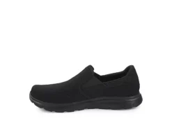 Skechers Mens Mcallen Slip Resistant Work Shoe - Black -ADAS Shoes Shop US 01 318033 03