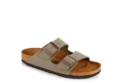Birkenstock Mens Arizona Footbed Sandal - Stone