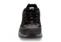 Skechers Mens 77055 Steel Toe Work Shoe - Black -ADAS Shoes Shop US 01 355057 02