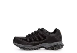 Skechers Mens 77055 Steel Toe Work Shoe - Black -ADAS Shoes Shop US 01 355057 03