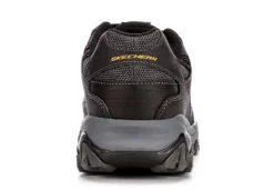 Skechers Mens 77055 Steel Toe Work Shoe - Black -ADAS Shoes Shop US 01 355057 04