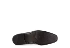 Stacy Adams Mens Swagger Studded Slip On Oxford - Black -ADAS Shoes Shop US 01 420069 06