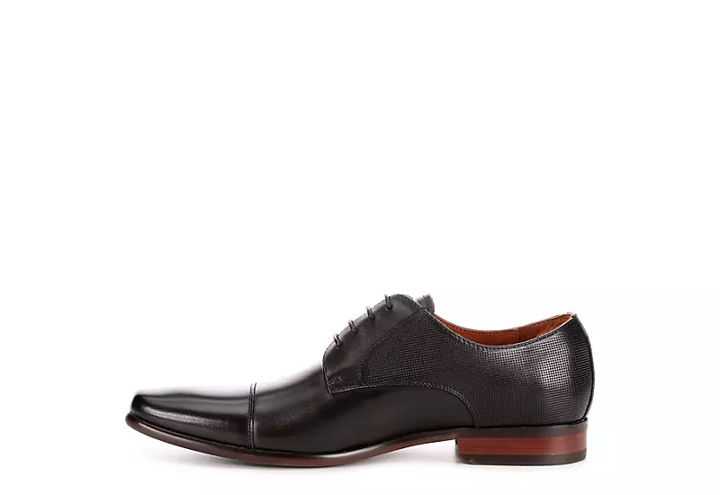 Florsheim Mens Postino Cap Toe Oxford - Black 4 Florsheim Mens Postino Cap Toe Oxford - Black - Image 4