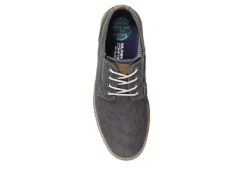 Nunn Bush Mens Barklay Canvas Oxford - Dark Grey -ADAS Shoes Shop US 01 500464 05