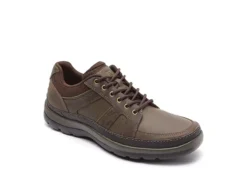 Rockport Mens Get Your Kicks Mudguard Blucher Sneaker - Dark Brown