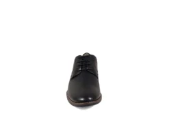 Nunn Bush Mens Fifth Ward Flex Plain Toe Oxford - Black -ADAS Shoes Shop US 01 500575 02