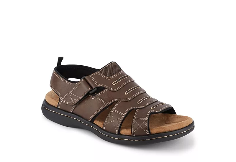 Dockers Mens Shorewood Outdoor Sandal - Brown 1 Dockers Mens Shorewood Outdoor Sandal - Brown