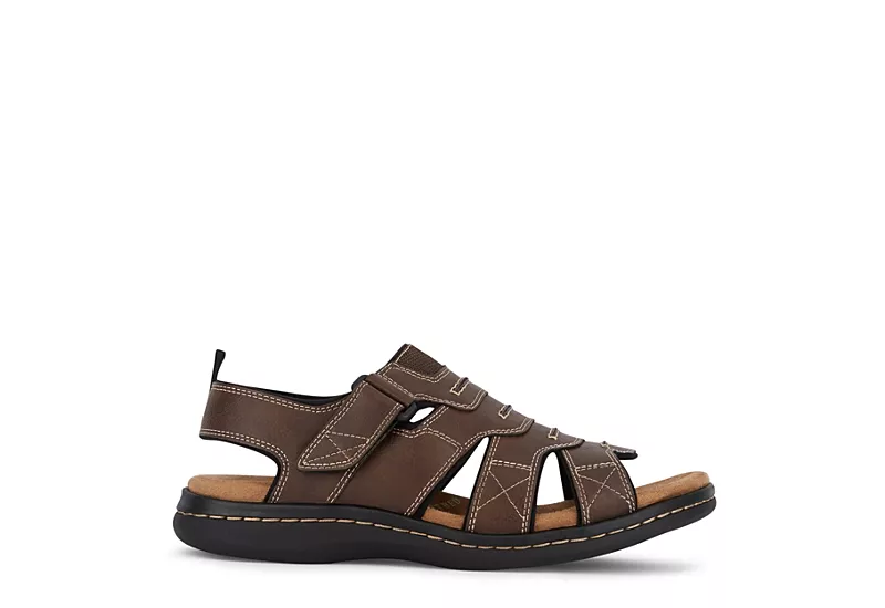 Dockers Mens Shorewood Outdoor Sandal - Brown 2 Dockers Mens Shorewood Outdoor Sandal - Brown - Image 2