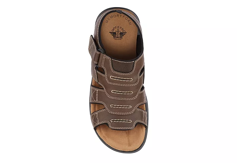 Dockers Mens Shorewood Outdoor Sandal - Brown 5 Dockers Mens Shorewood Outdoor Sandal - Brown - Image 5