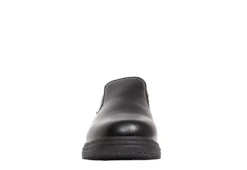 Deer Stags Mens Manager Slip Resistant Work Shoe - Black -ADAS Shoes Shop US 01 500657 02