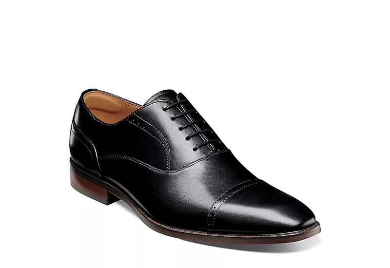 Florsheim Mens Sorrento Cap Toe Oxford - Black 1 Florsheim Mens Sorrento Cap Toe Oxford - Black