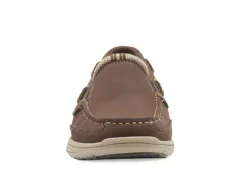 Eastland Mens Brentwood Slip On Oxford - Brown -ADAS Shoes Shop US 01 501031 02