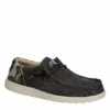 Heydude Mens Wally Slip On Sneaker - Dark Grey