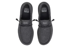 Reef Mens Cushion Coast Slip On Sneaker - Black -ADAS Shoes Shop US 01 501180 03