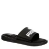 Puma Mens Royal Cat Memory Slide Sandal - Black