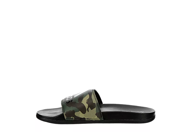 Adidas Mens Adilette Comfort Slide Sandal - Camo 4 Adidas Mens Adilette Comfort Slide Sandal - Camo - Image 4