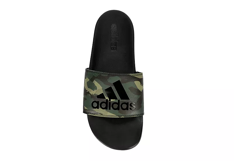 Adidas Mens Adilette Comfort Slide Sandal - Camo 6 Adidas Mens Adilette Comfort Slide Sandal - Camo - Image 6
