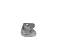 Heydude Mens Sami Flip Flop Sandal - Grey -ADAS Shoes Shop US 01 501478 02