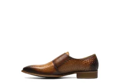 Stacy Adams Mens Torrance Plain Toe Double Monk Strap Oxford - Cognac -ADAS Shoes Shop US 01 501559 03