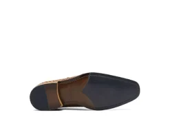 Stacy Adams Mens Torrance Plain Toe Double Monk Strap Oxford - Cognac -ADAS Shoes Shop US 01 501559 06