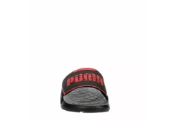 Puma Mens Viz Tech Slide Sandal - Black -ADAS Shoes Shop US 01 501566 02