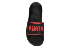 Puma Mens Viz Tech Slide Sandal - Black -ADAS Shoes Shop US 01 501566 05