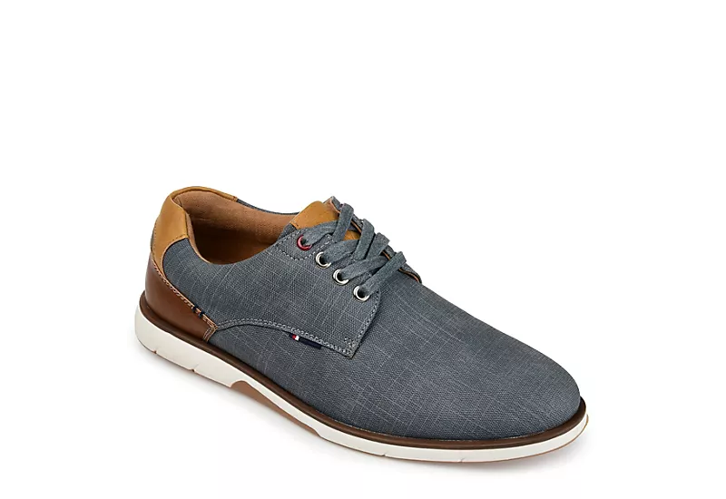 Vance Co Mens Lamar Oxford - Grey 1 Vance Co Mens Lamar Oxford - Grey