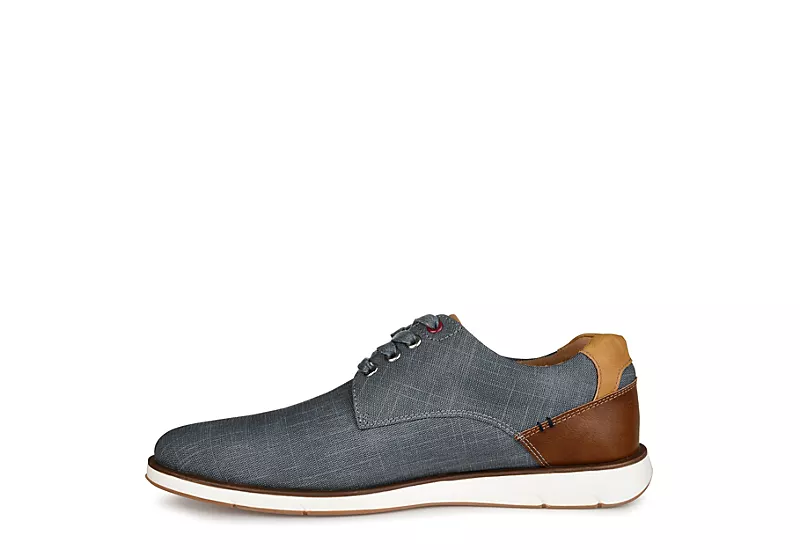 Vance Co Mens Lamar Oxford - Grey 4 Vance Co Mens Lamar Oxford - Grey - Image 4