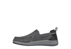 Skechers Mens Arch Fit Melo Slip On Sneaker - Grey -ADAS Shoes Shop US 01 501696 02