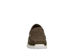 Day Five Mens Belize Slip On Sneaker - Brown -ADAS Shoes Shop US 01 501706 02