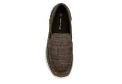 Day Five Mens Belize Slip On Sneaker - Brown -ADAS Shoes Shop US 01 501706 05