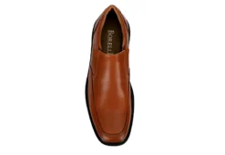 Borelli Mens Trenton Slip On Oxford - Cognac 12 Borelli Mens Trenton Slip On Oxford - Cognac -ADAS Shoes Shop US 01 501712 05