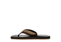 Day Five Mens Coast Flip Flop Sandal - Chocolate -ADAS Shoes Shop US 01 501728 03