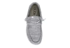 Heydude Mens Wally Slip On Sneaker - Grey -ADAS Shoes Shop US 01 501794 05