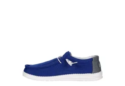 Heydude Mens Wally Slip On Sneaker - Blue -ADAS Shoes Shop US 01 501809 03