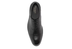 Cole Haan Mens Sawyer Cap Toe Oxford - Black -ADAS Shoes Shop US 01 501874 02