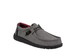 Heydude Mens Wally Slip On Sneaker - Grey