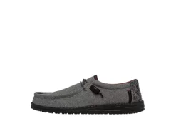 Heydude Mens Wally Slip On Sneaker - Grey -ADAS Shoes Shop US 01 501908 03