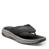 Florsheim Mens Tread Lite Flip Flop Sandal - Black