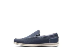 Florsheim Mens Montigo Canvas Venetian Loafer Oxford - Navy -ADAS Shoes Shop US 01 502198 03
