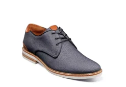 Florsheim Mens Highland Canvas Oxford - Navy