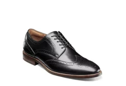 Florsheim Mens Rucci Wing Tip Oxford - Black