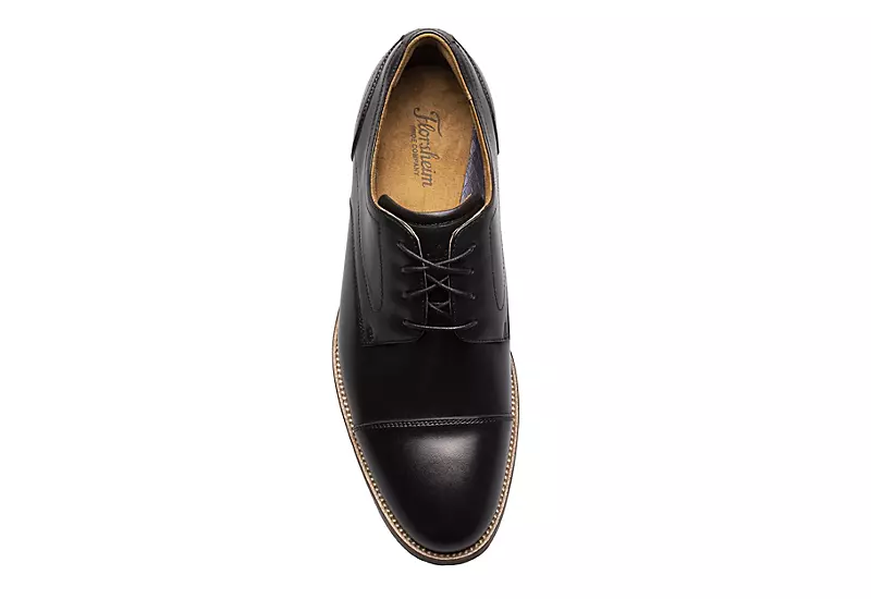 Florsheim Mens Rucci Cap Toe Oxford - Black 6 Florsheim Mens Rucci Cap Toe Oxford - Black - Image 6