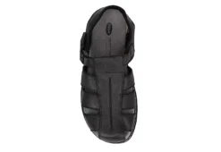 Dr. Scholl's Mens Gaston Outdoor Sandal - Black -ADAS Shoes Shop US 01 502234 05
