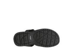 Dr. Scholl's Mens Gaston Outdoor Sandal - Black -ADAS Shoes Shop US 01 502234 06