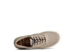 Sperry Mens Halyard Plushstep Cvo Sneaker - Taupe -ADAS Shoes Shop US 01 502279 04